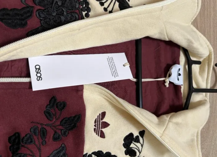 Veste adidas x ASOS brodée à fleur – Taille M – neuve - photo numéro 9