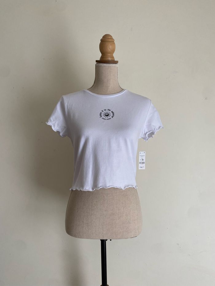 Top court blanc ardene