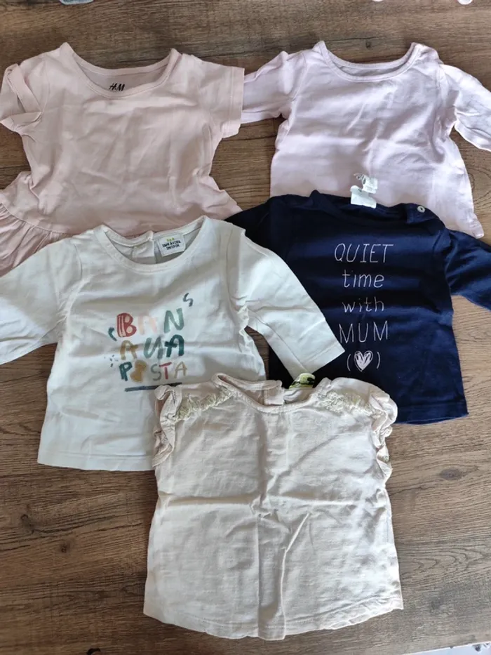 Lot de t-shirt 3 mois