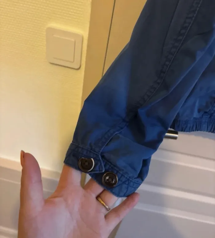 Veste Tommy Hilfiger bleu vintage - photo numéro 3