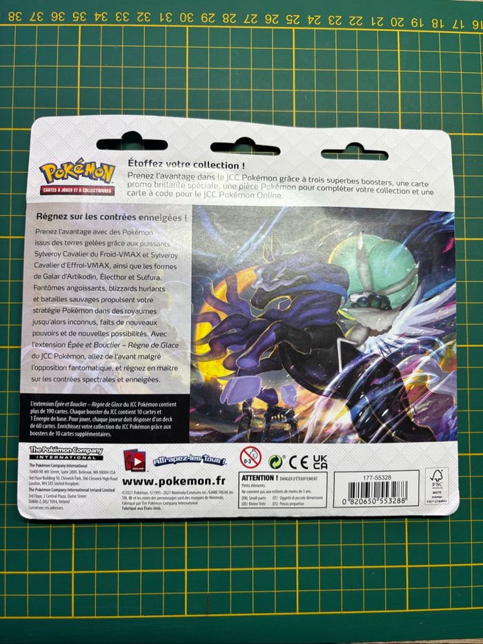Tri pack Pokémon  règne de glace neuf et scellé - photo numéro 2