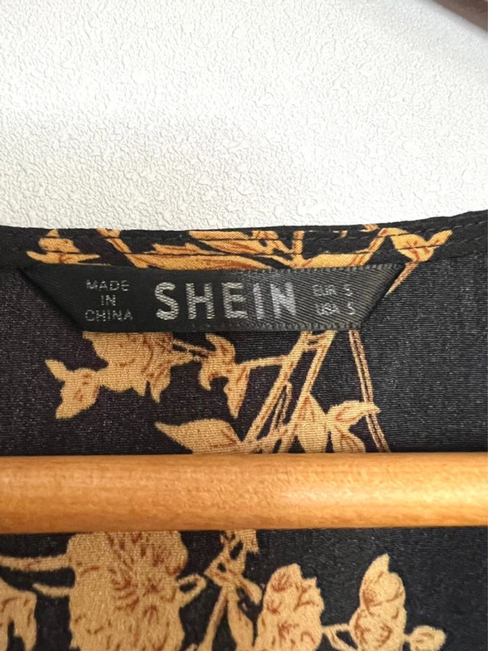 Blouse manches longues Shein noir - photo numéro 3
