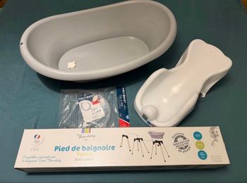 Kit complet baignoire bébé sur pied thermobaby