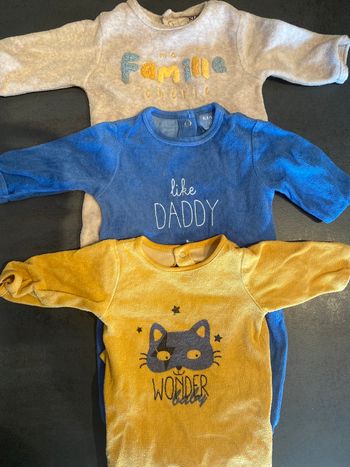 5 pijamas garçon 1 mois