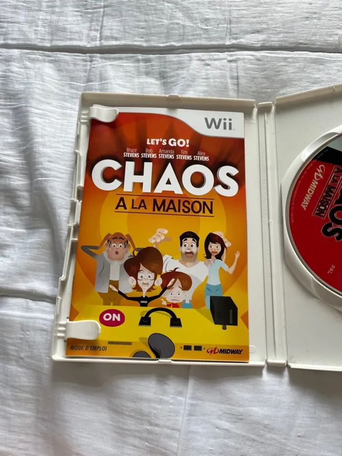 Jeu de Wii chaos à la maison - photo numéro 5