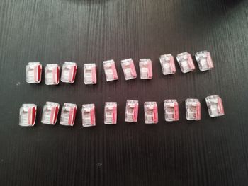 Lot 20 Connecteurs Rapide Wago Borne Automatique Connexion 2 Entrées Domino