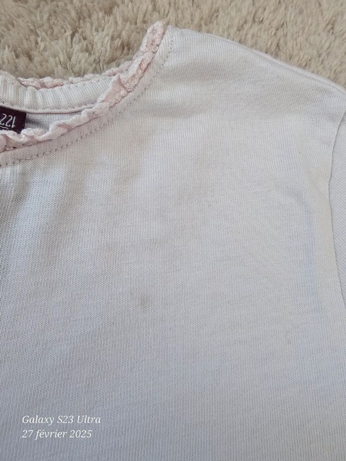 Lot de 2 t shirt manches longues sergent major 7 ans - photo numéro 4