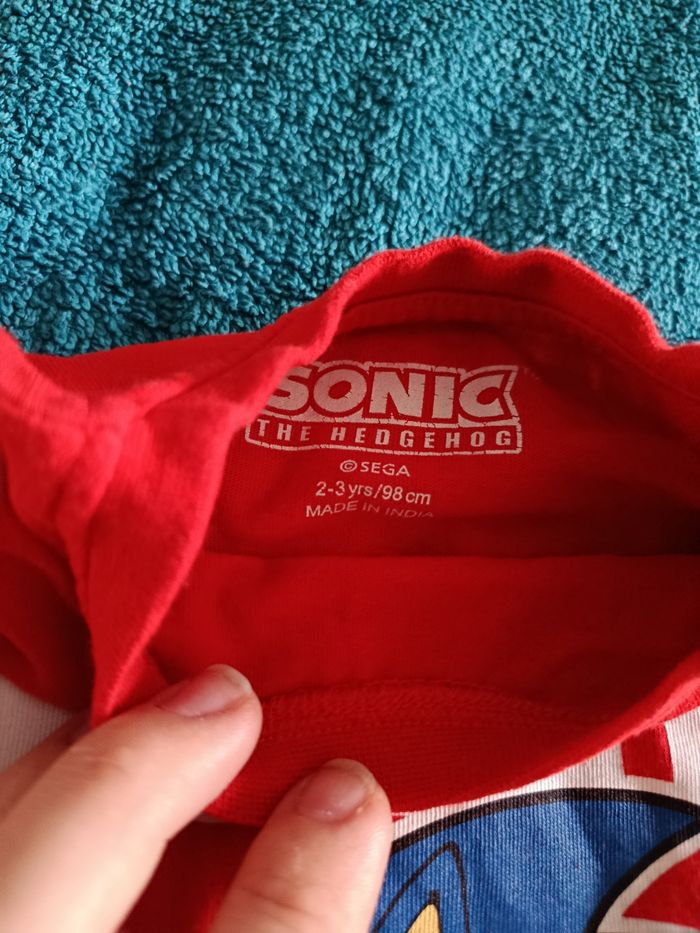 Tee shirt sonic - photo numéro 3