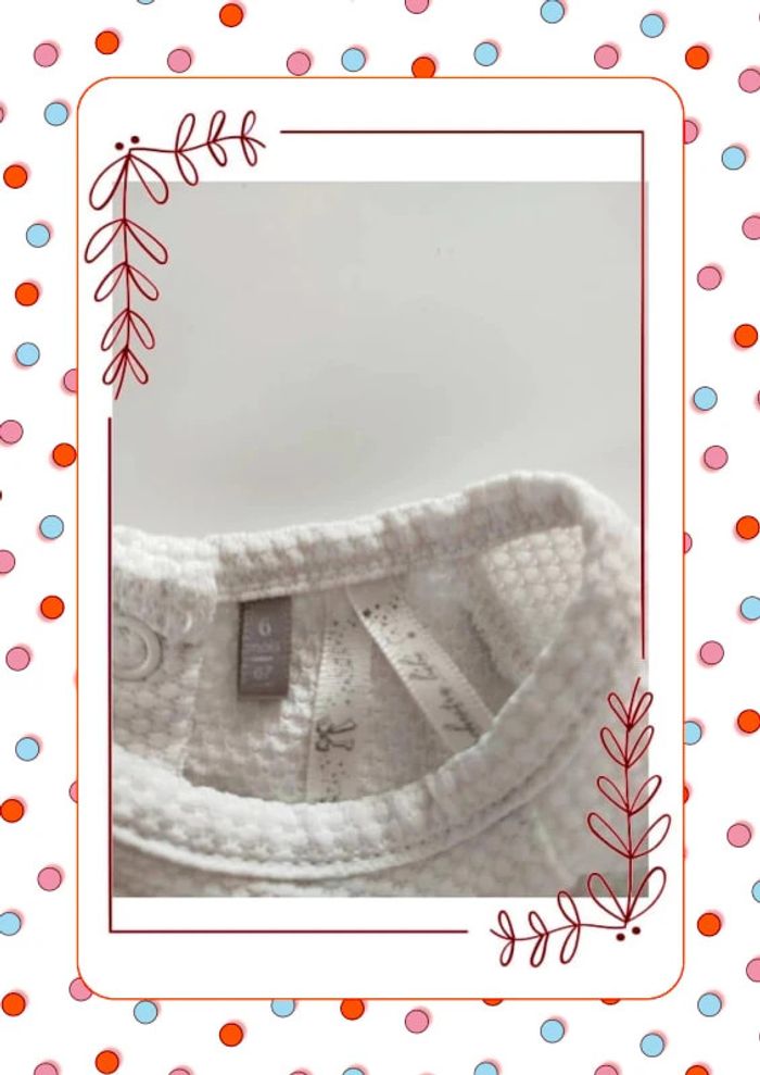 Combi pantalon 6 mois - photo numéro 2