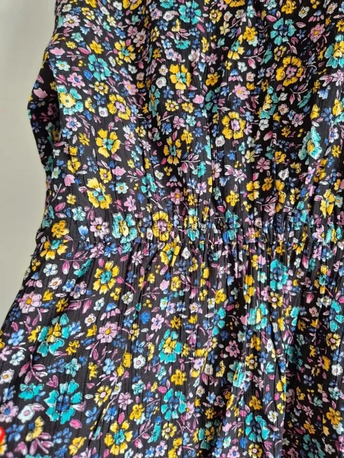 Robe d'été ZARA Taille S 36 fleuries manches longues neuve - photo numéro 12