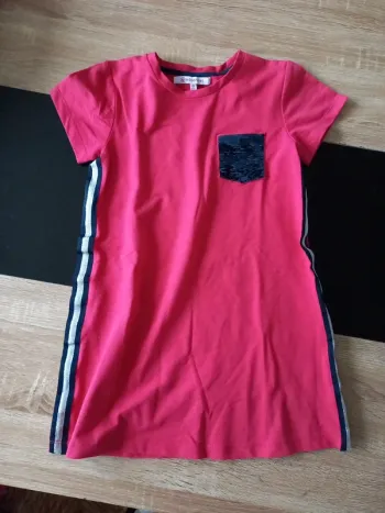 Robe rose 8 ans