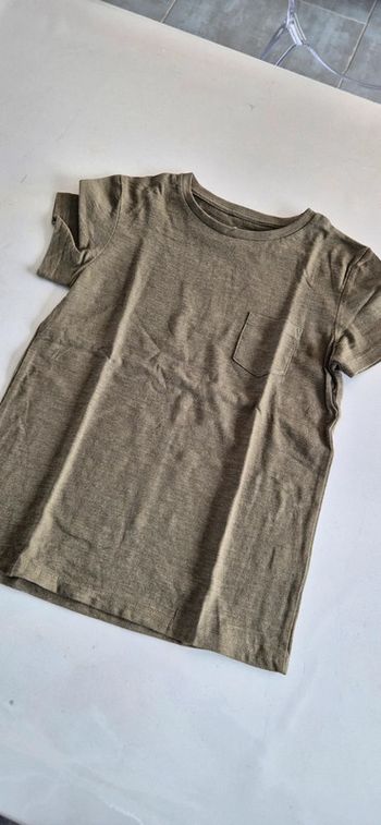 Tee shirt manches courtes kaki