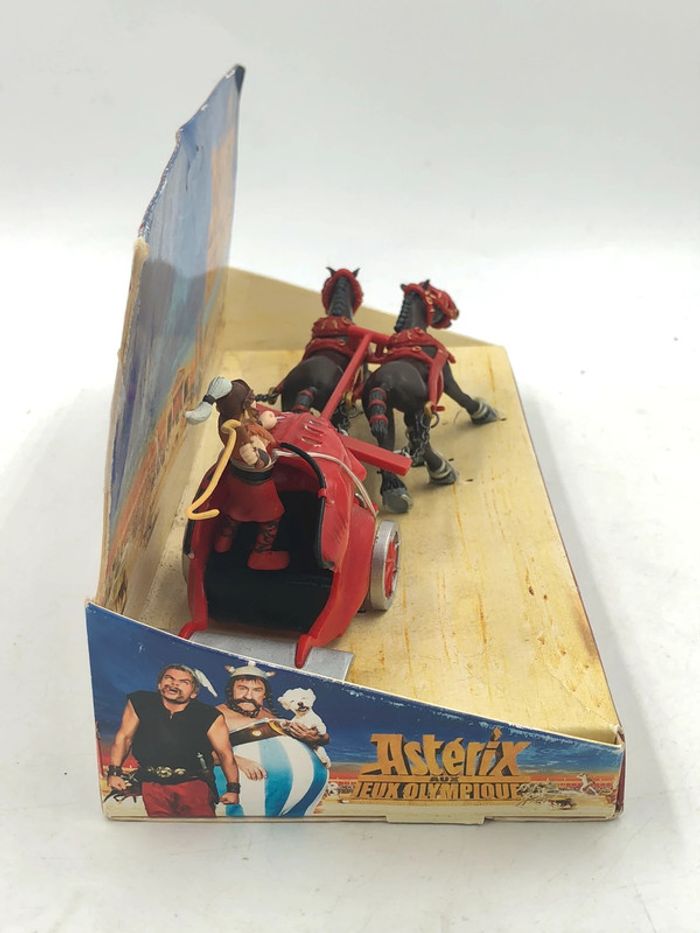 Le char Goth et son pilote Asterix aux jeux olympiques Plastoy neuf - photo numéro 4