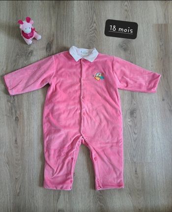 Combinaison vintage fille 18 mois