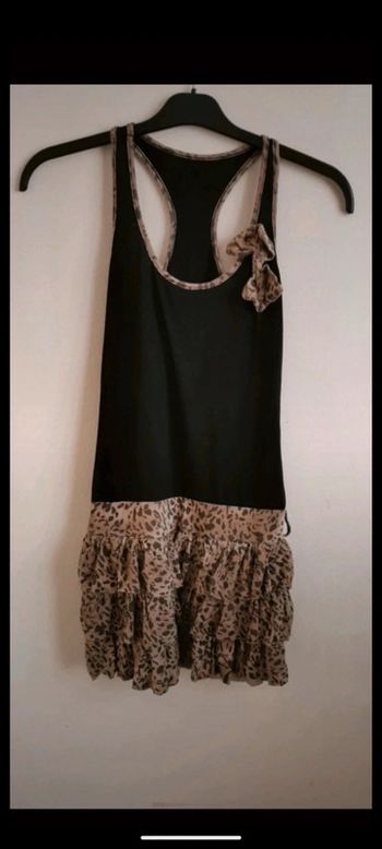 Robe léopard taille s