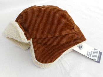 Chapka en velours - Petit Bateau - 24/36 Mois - NEUF