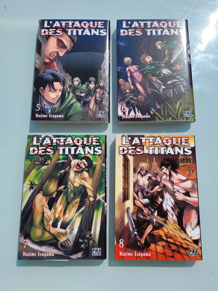 3 coffret Pika Édition : L'attaque des titans tomes 1 à 12 - photo numéro 13