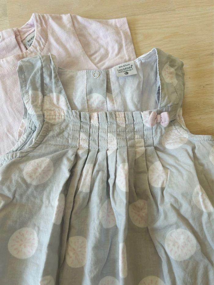 Ensemble fille 6 mois Les bébés sont comme ça - photo numéro 2