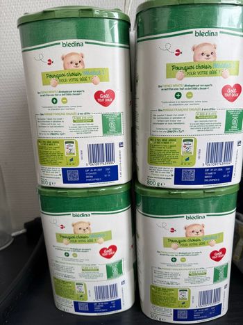 Lait bledilait 1er âge 