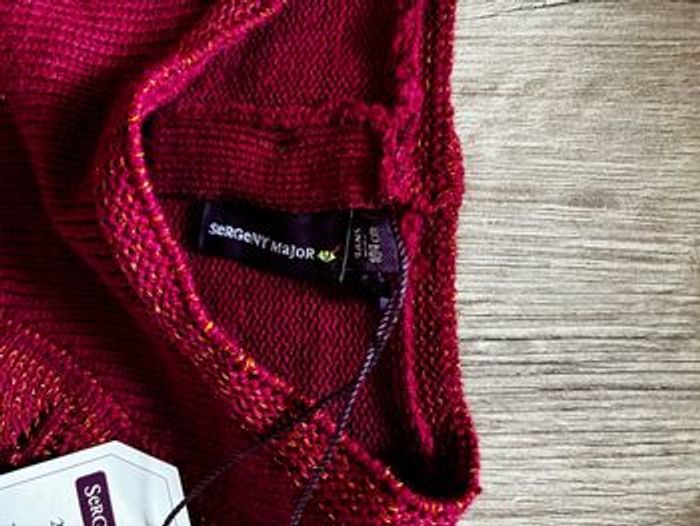 Pull bordeaux fille Sergent Major 4 ans NEUF ✨ - photo numéro 3