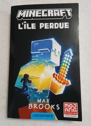 Livre Minecraft L'île Perdue