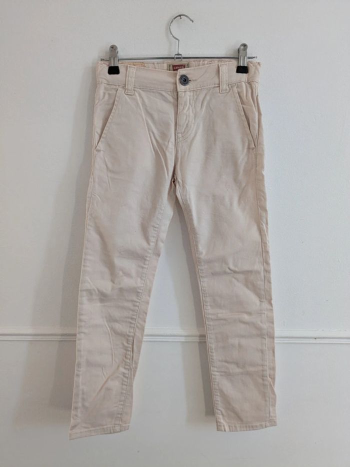 Jean beige levi's 8 ans