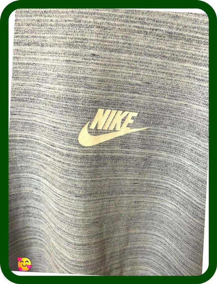 👕 T-shirt Nike – Homme – Taille XL – Gris bleuté chiné - photo numéro 2