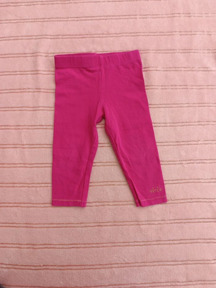 Legging Orchestra Bébé 12 Mois Rose - Basique Confortable