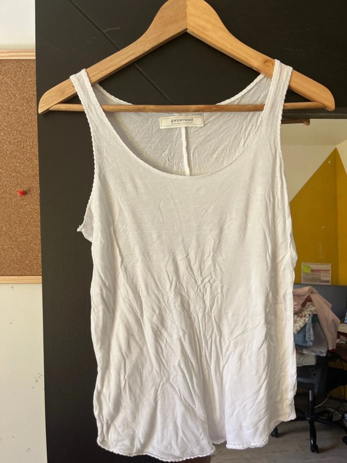 Joli débardeur blanc Promod