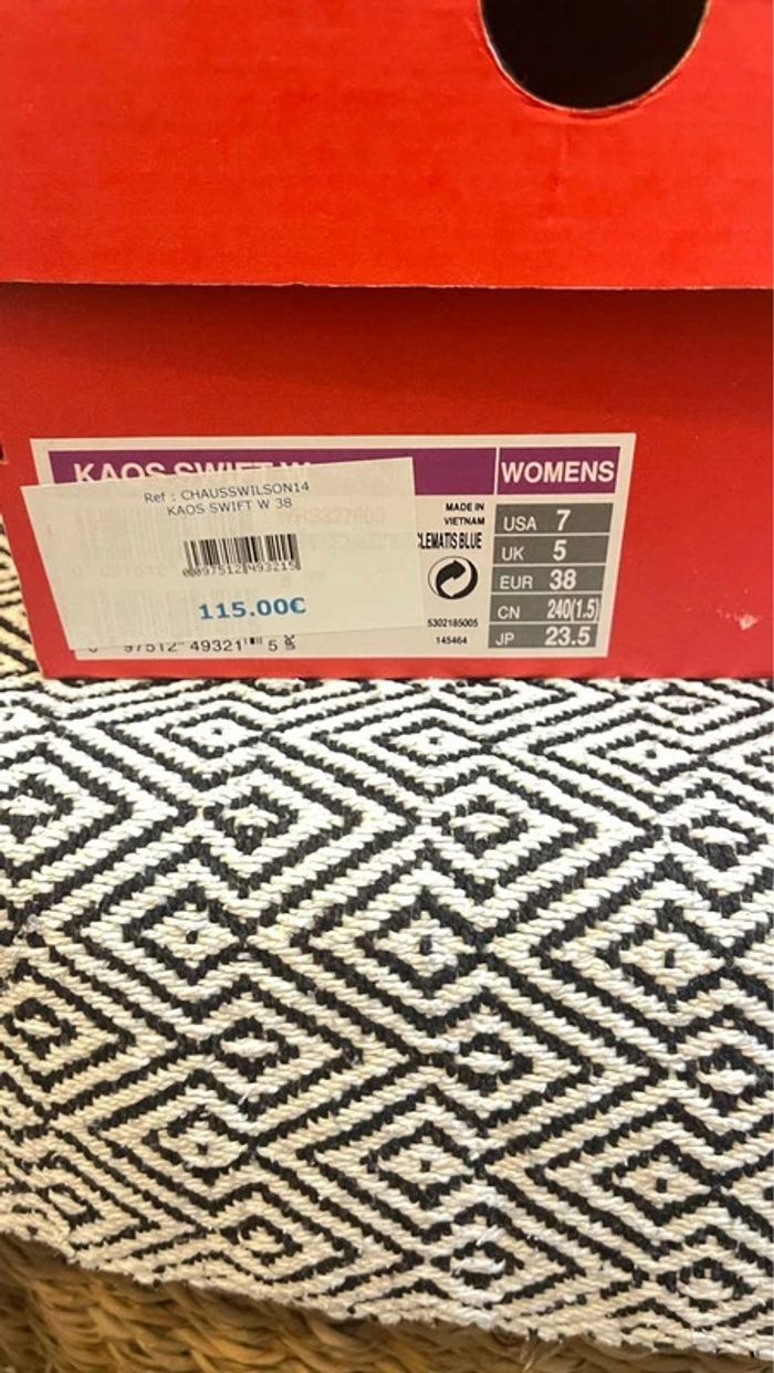 Wilson Kaos Swift Chaussures de Tennis toutes surfaces taille 38 - photo numéro 8