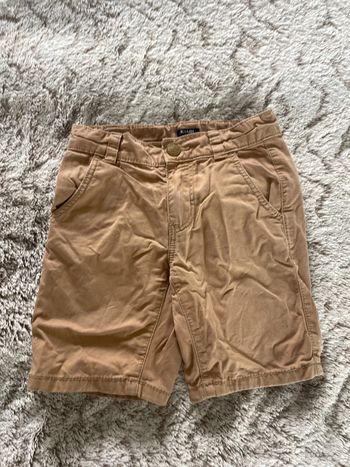 Short beige été garçon