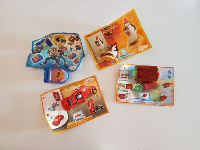 Lot de kinder surprise