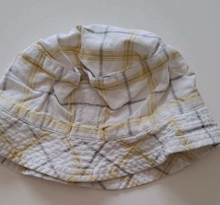 Salopette courte garçon avec bob 12 mois - photo numéro 4