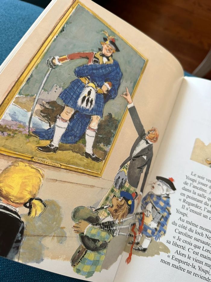 Livre Caroline et le Fantôme du Loch Ness monstre du lac château hanté Pierre Probst - photo numéro 3