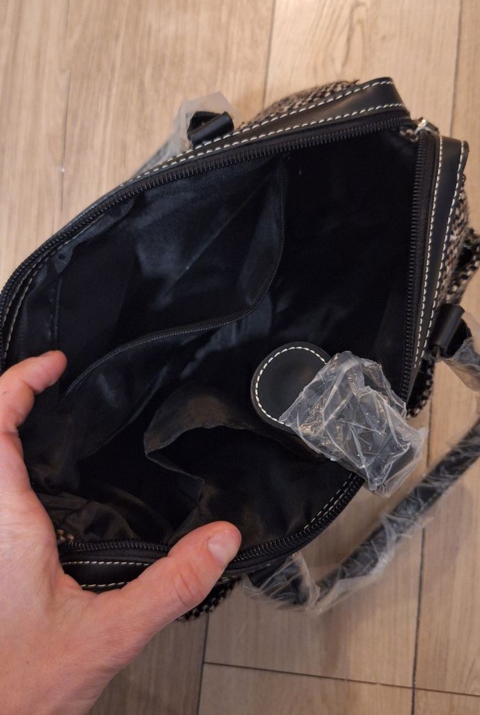 Sac à main tweed jamais utilisé - photo numéro 7