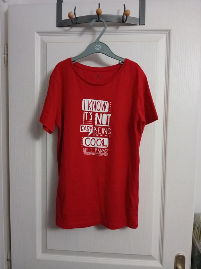 4 t-shirts rouge 🔴 - photo numéro 6