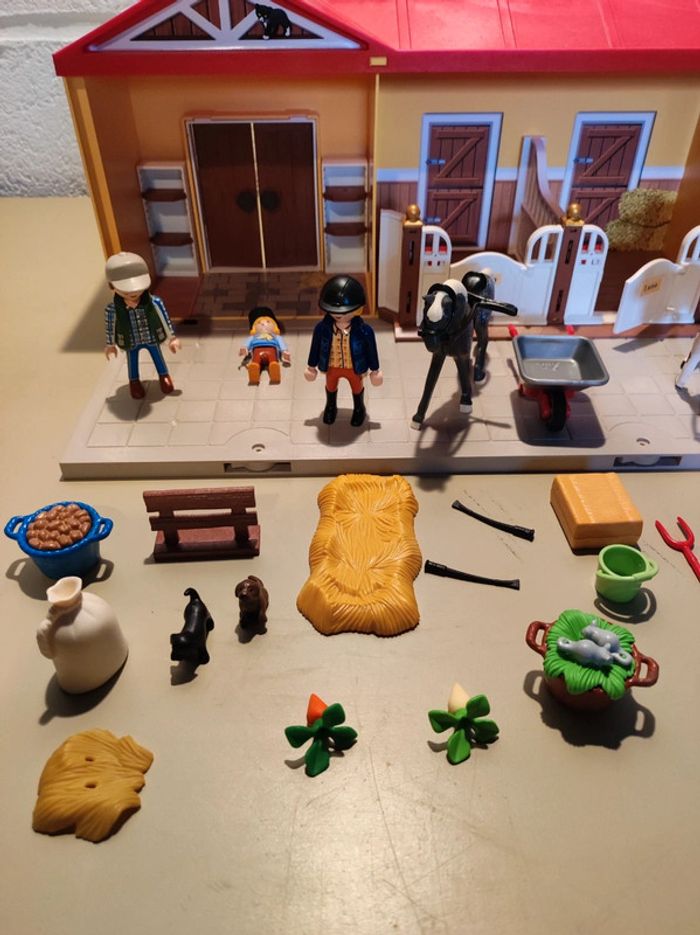 Écurie portable playmobil - photo numéro 2
