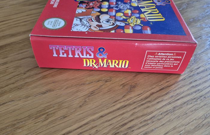 Jeu Tetris & Dr.X Mario Super nintendo Snes Super classic Complet Fah Quasi Neuf - photo numéro 6