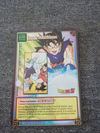 Carte dragon ball z brillante
