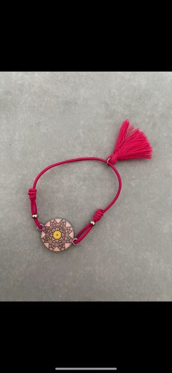 Bracelet fille fushia