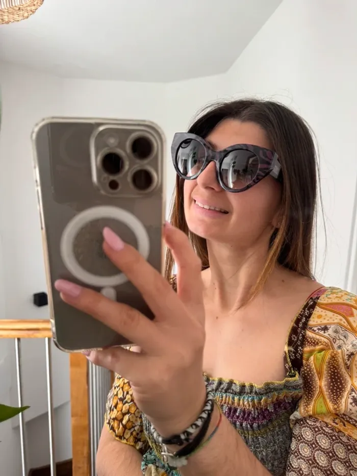 Lunettes de soleil Fendi modèle Fanny - photo numéro 3