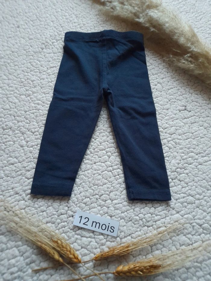 2 leggings 12 mois - photo numéro 6