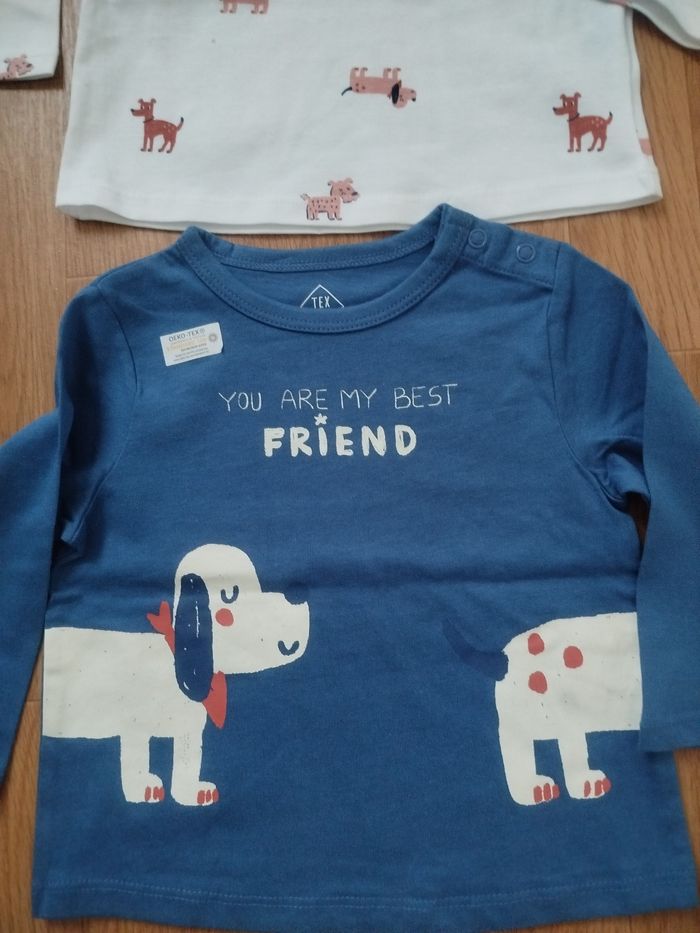 Lot de 2 Tee shirt Long manche - photo numéro 2