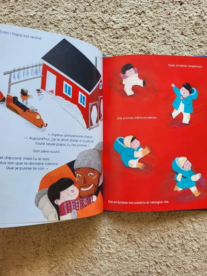 Livre enfant "Grand blanc" d'Adèle Tariel - photo numéro 7