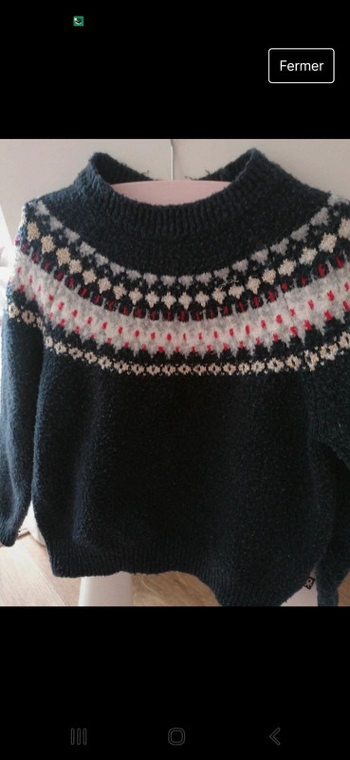 Lot de 3 pull hiver fille