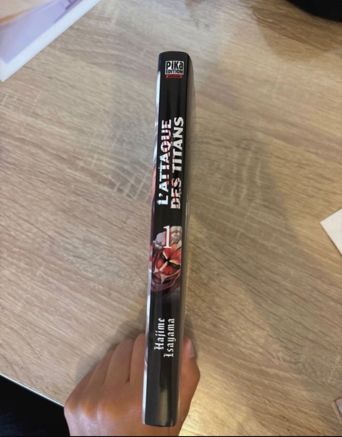 Manga SNK Tome 1 - photo numéro 3