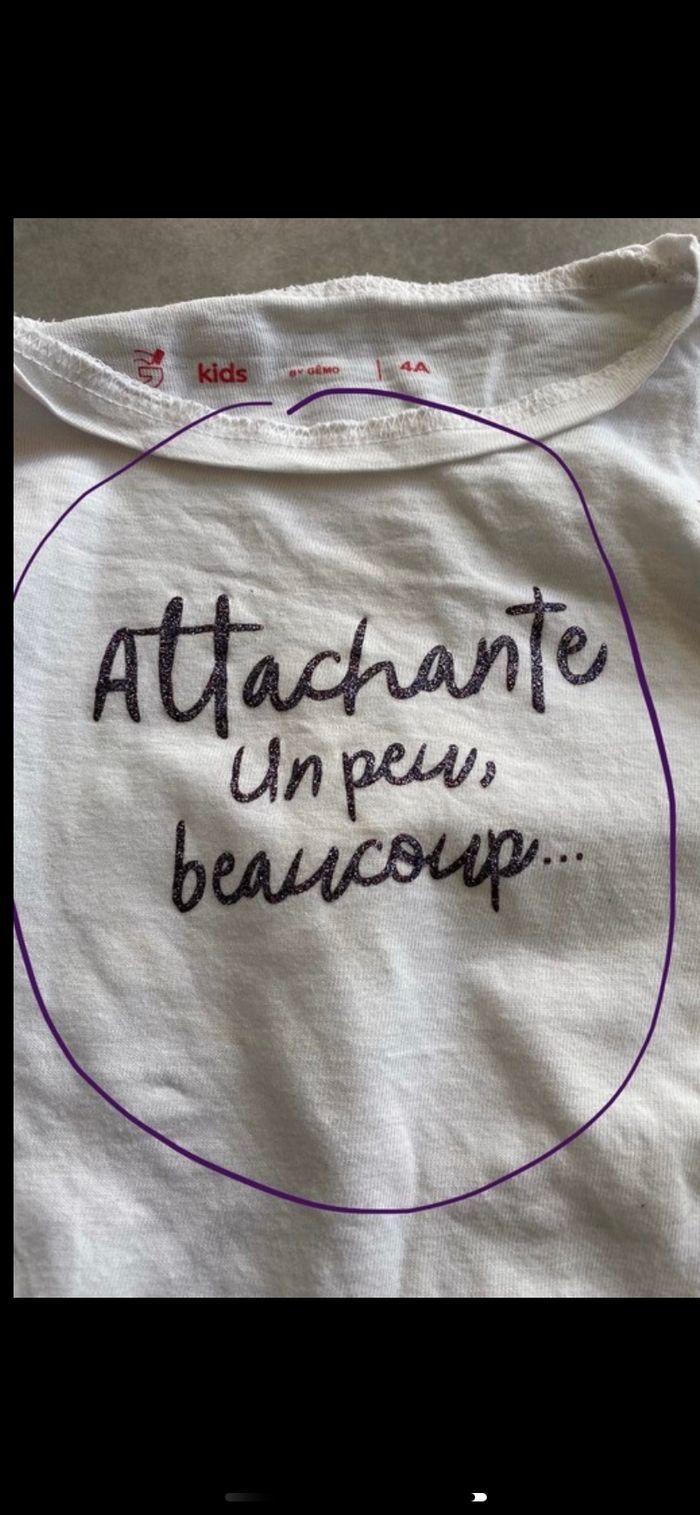 Tee shirt manches longues 4 ans - photo numéro 10