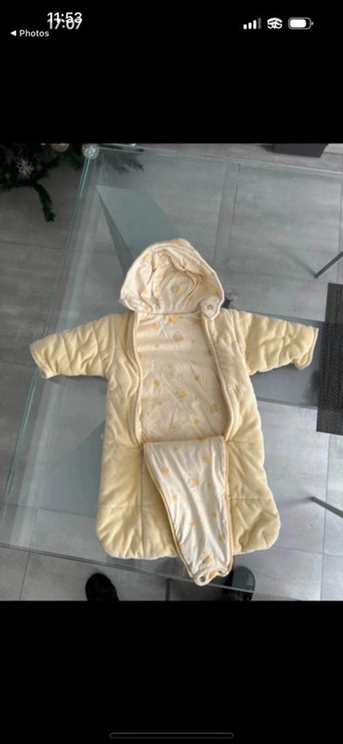 Combinaison bébé avec capuche, mixte, 3 mois, chaude. - photo numéro 4
