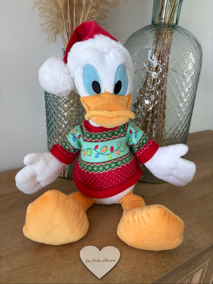 Peluche Donald Duck édition limitée Noël Christmas