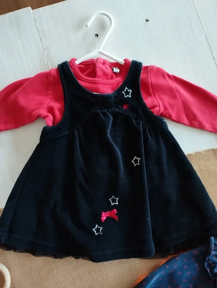 Lot vêtements filles 6 mois hiver - photo numéro 5
